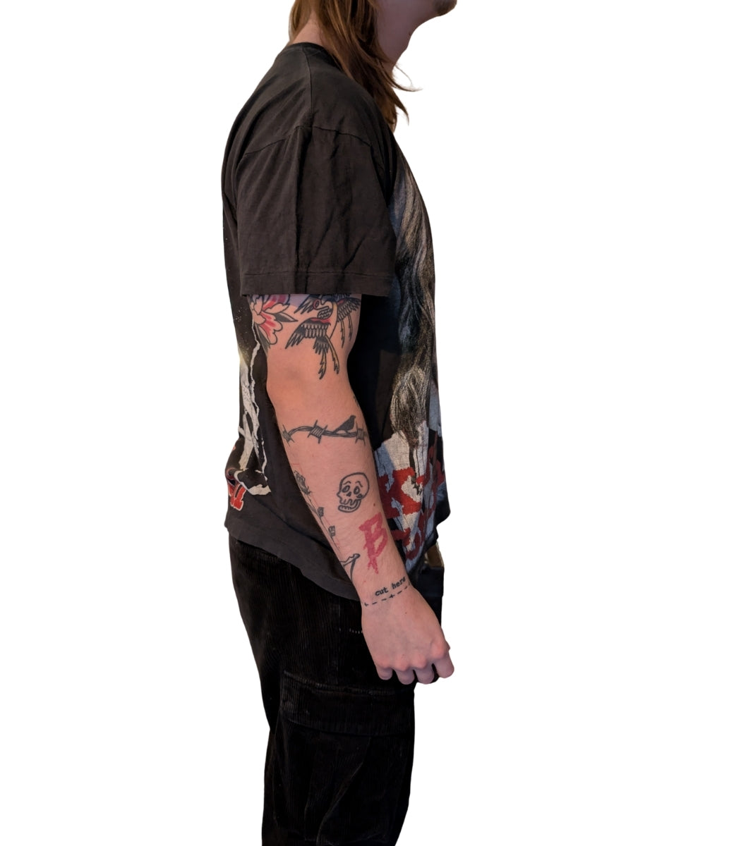 1990s Nirvana European Bootleg T-Shirt – Size L