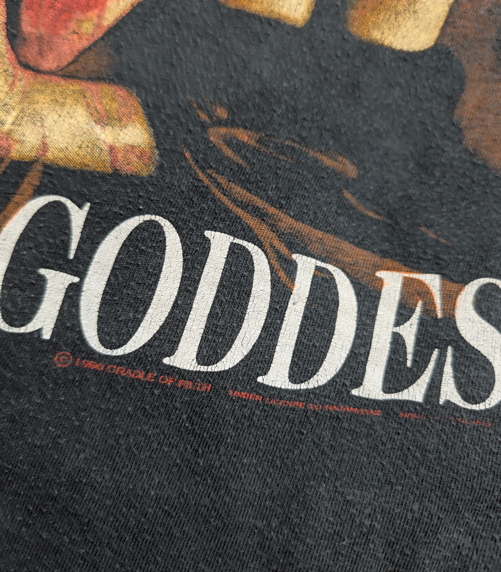 1996 Cradle of Filth "Black Goddes" - Size Large