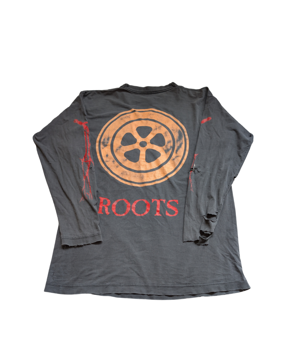 1996 Sepultura distressed "Roots" Longsleeve - Size XL