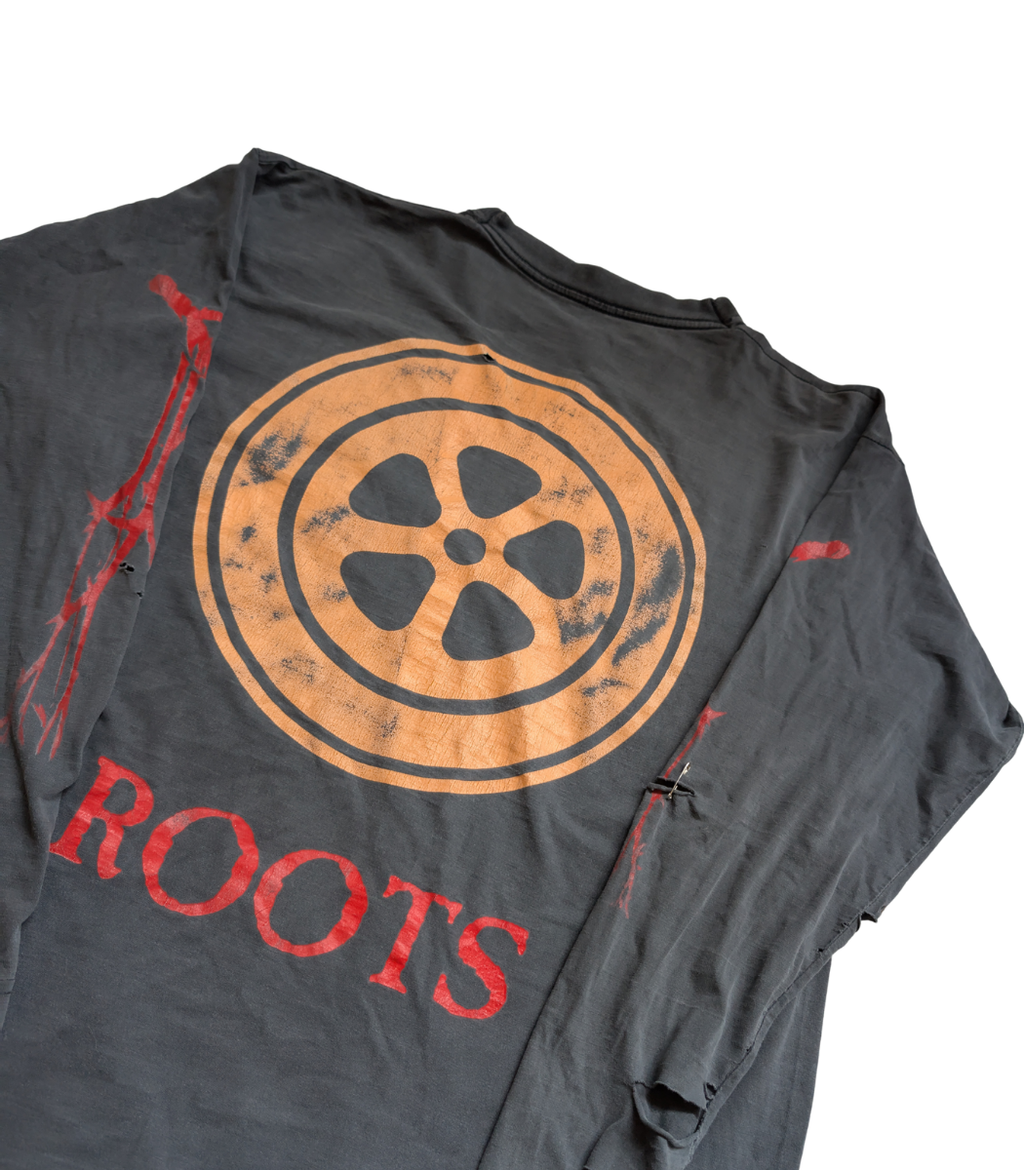 1996 Sepultura distressed "Roots" Longsleeve - Size XL