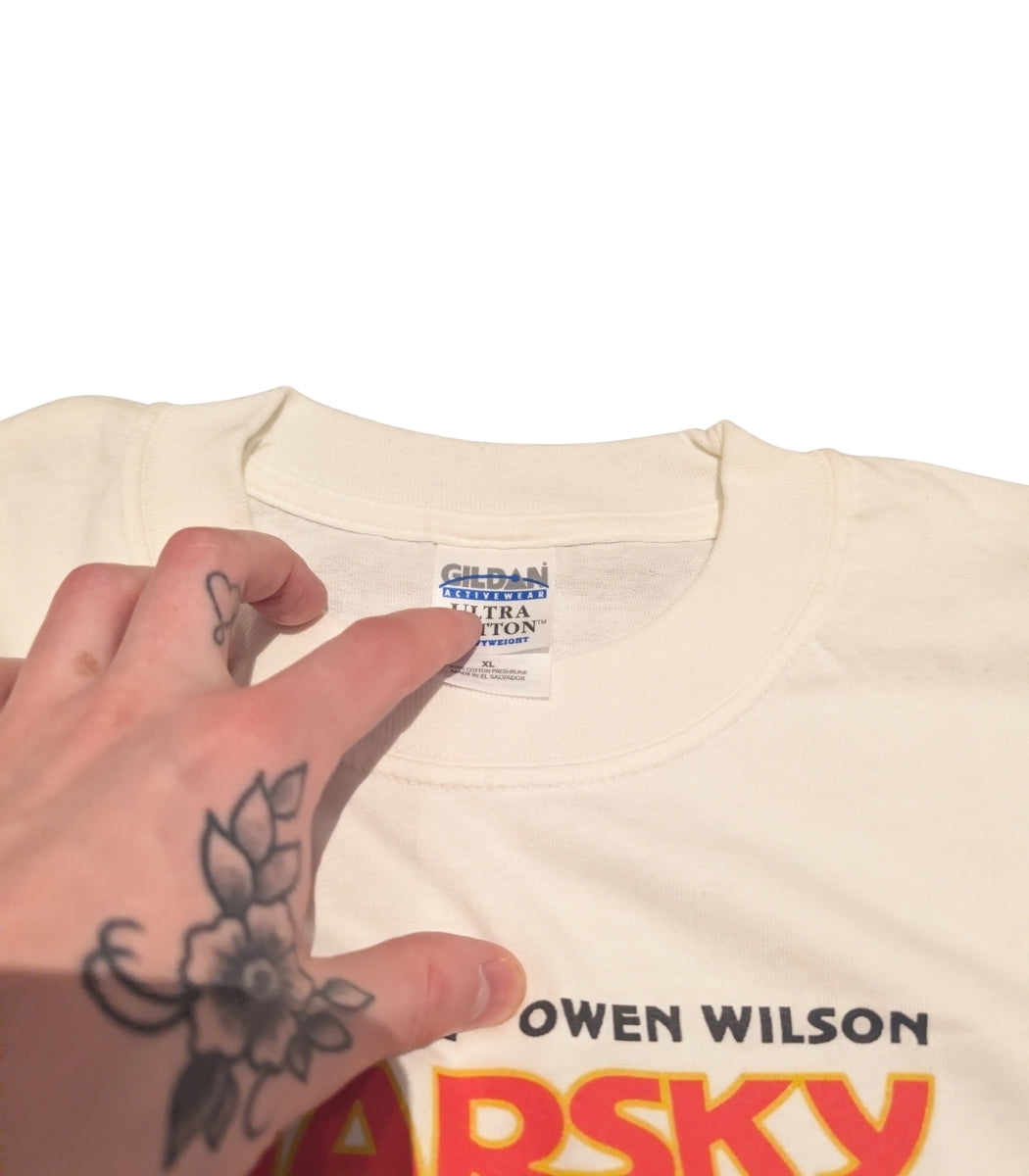 2000s Starsky & Hutch White Long Sleeve Vintage T-Shirt – Size XL