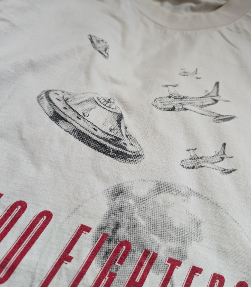 1995 Foo Fighters "Roswell Records" shirt - Size XL