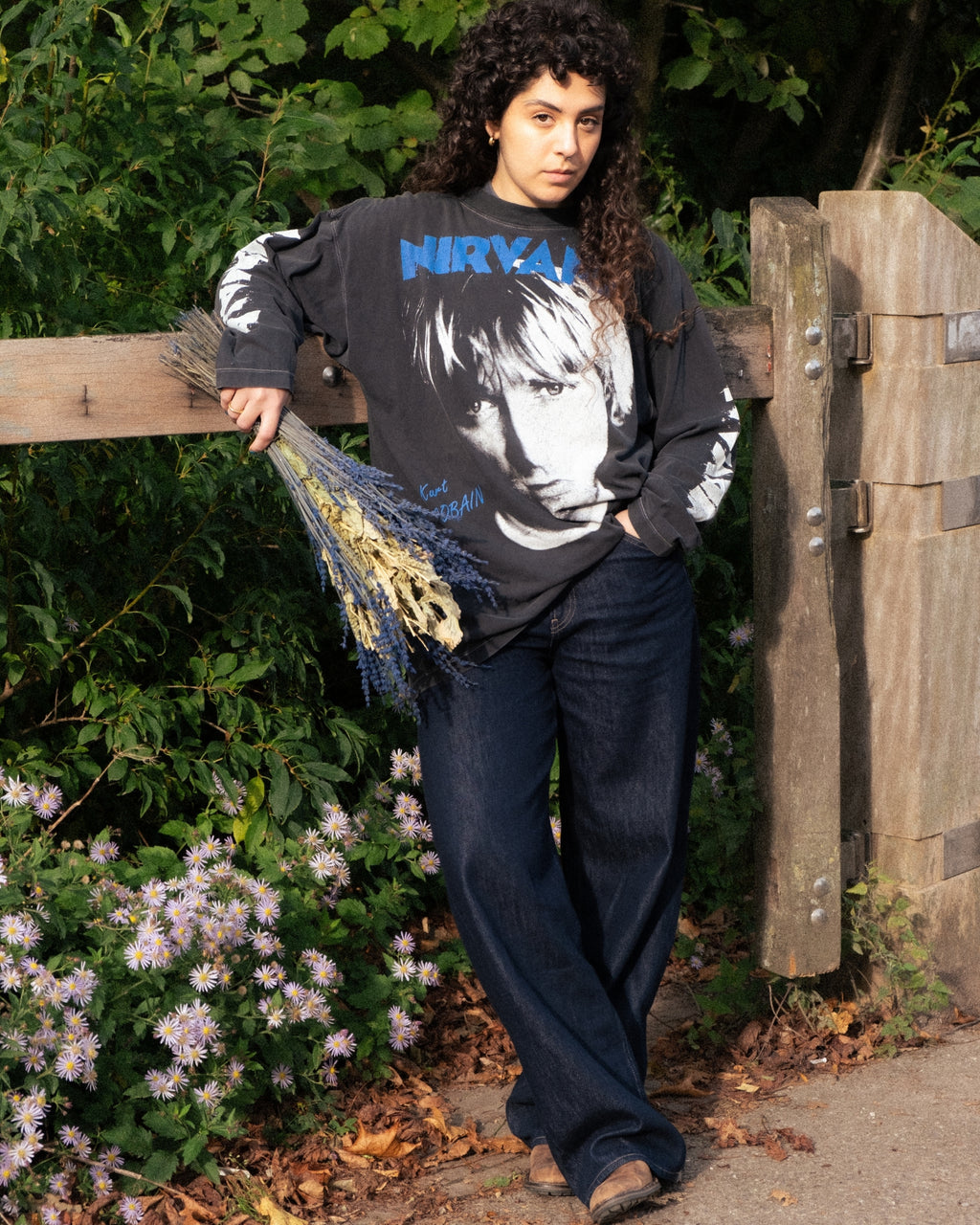 1990s Nirvana European Bootleg Longsleeve – Size XL