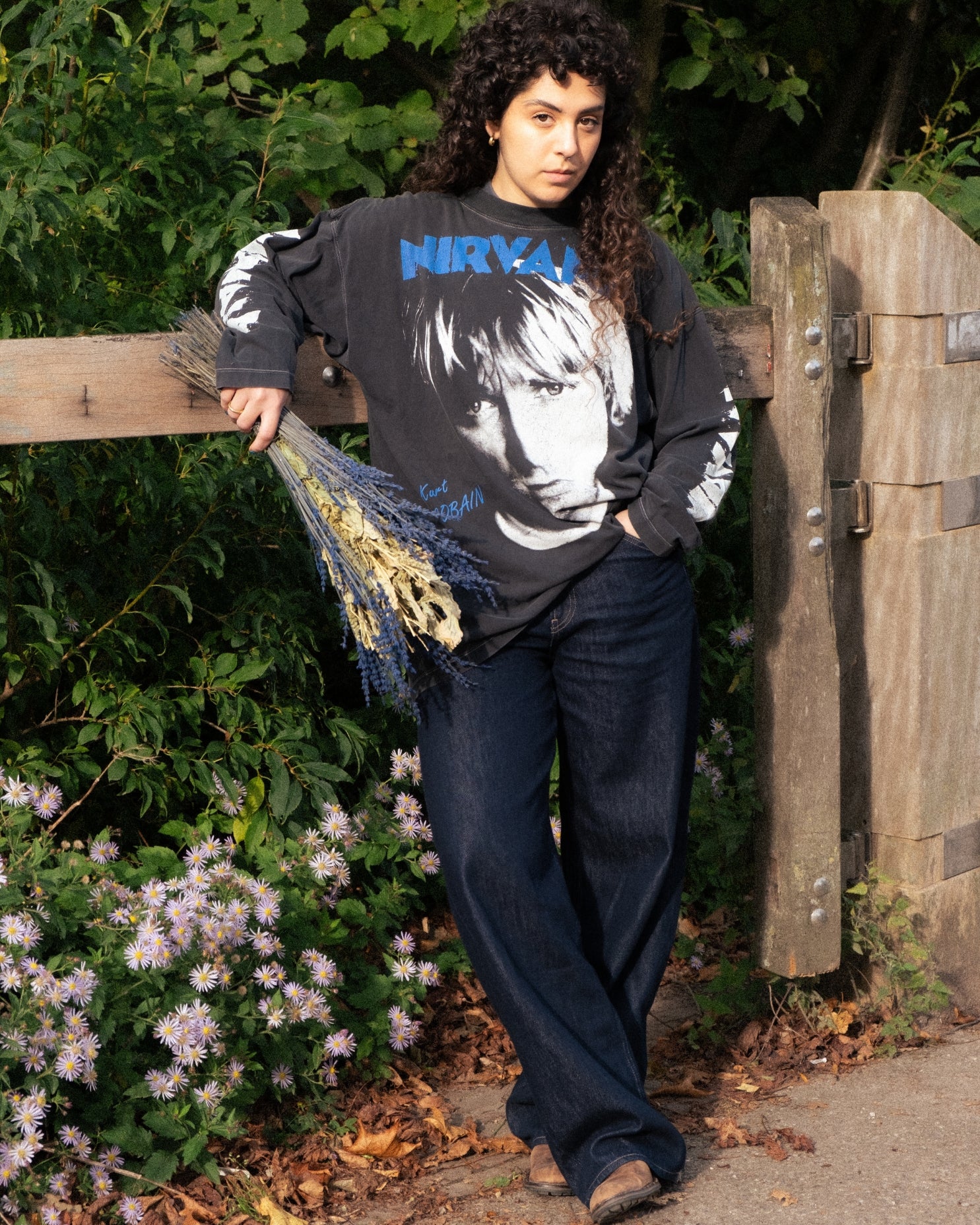 1990s Nirvana European Bootleg Longsleeve – Size XL