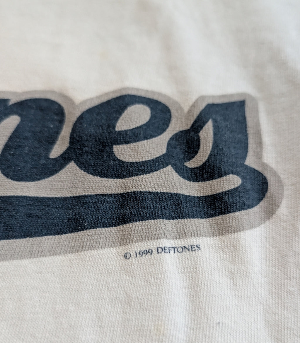 1999 Deftones Jersey-Style T-Shirt – Size XL