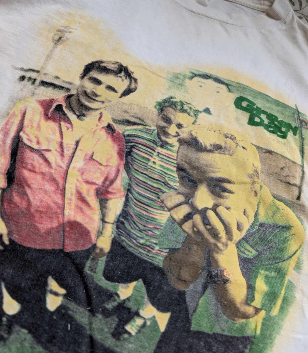 1995 Green Day "European tour" Shirt - Size XL