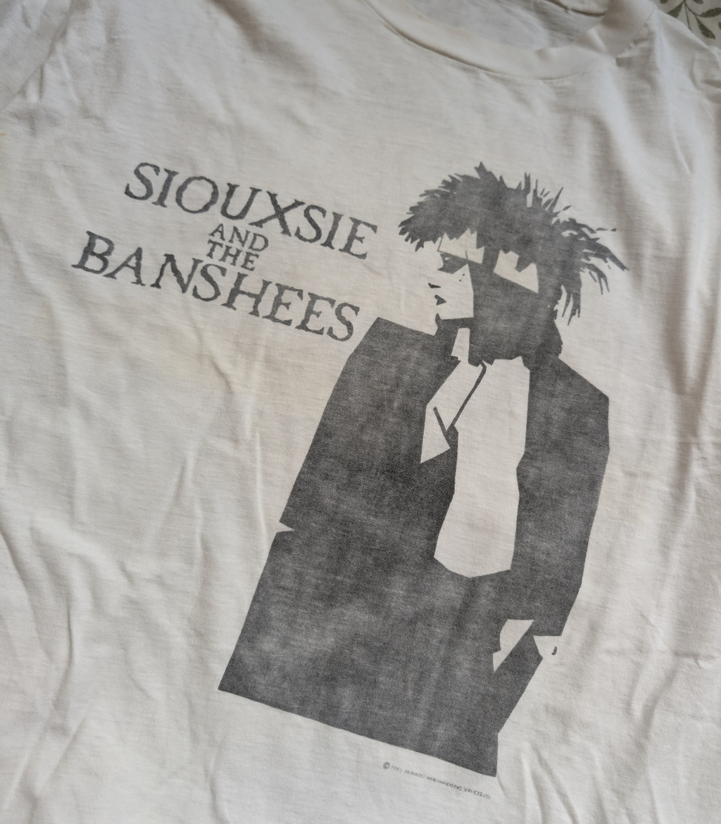 1985 Siouxsie and the Banshees "European tour" Shirt - Size XL