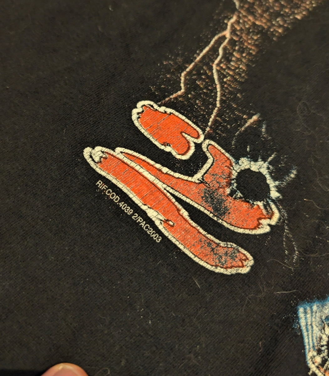 2000s Tupac Shakur “Parental Advisory” Vintage T-Shirt – Size XL
