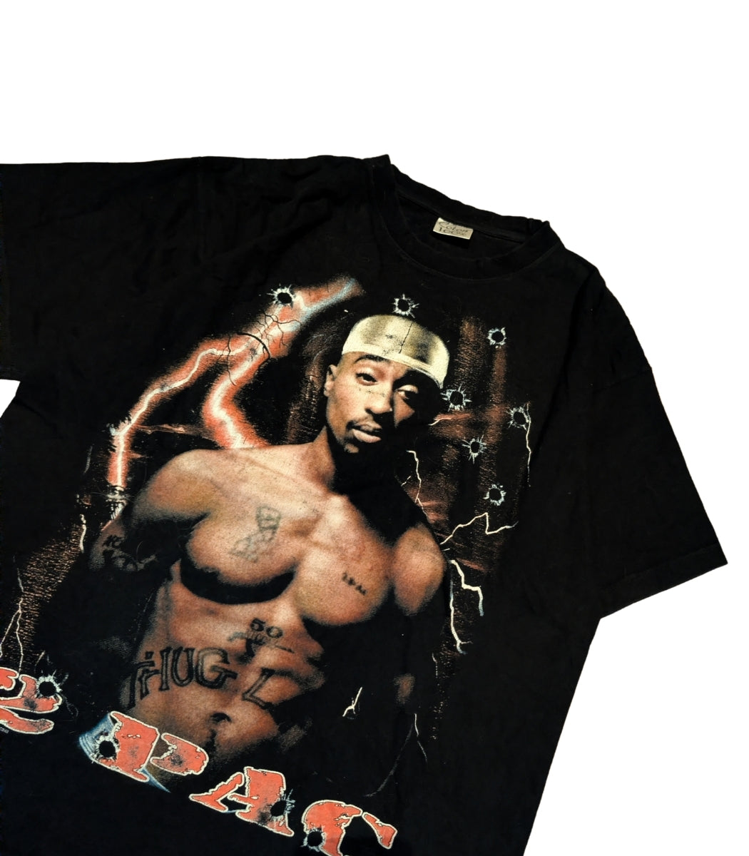 2000s Tupac Shakur “Parental Advisory” Vintage T-Shirt – Size XL