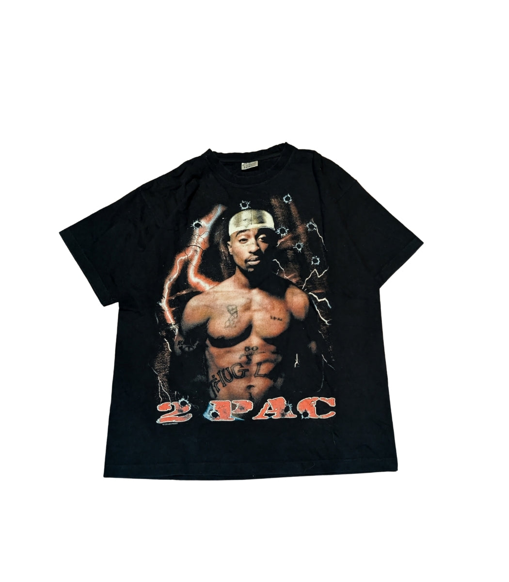2000s Tupac Shakur “Parental Advisory” Vintage T-Shirt – Size XL