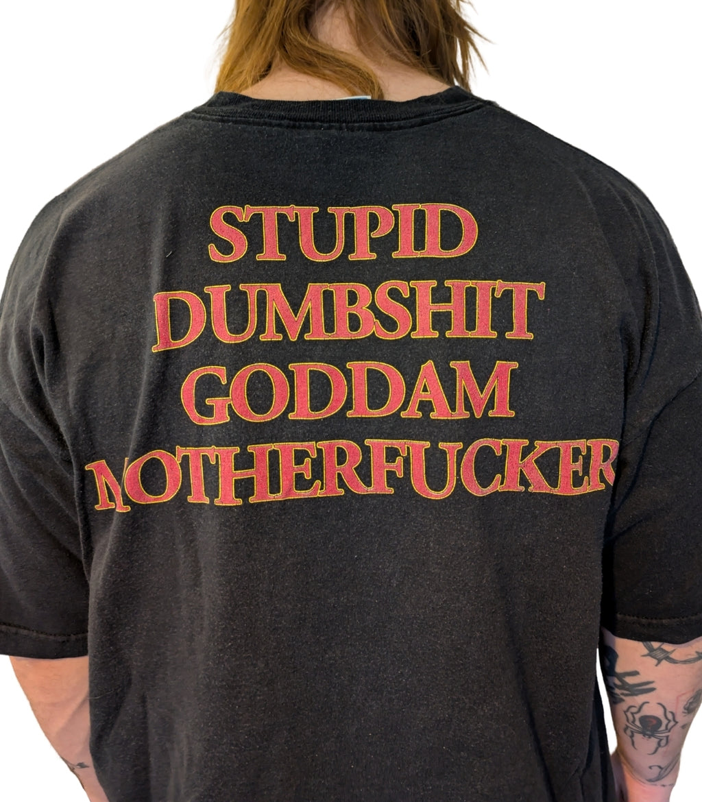 1998 The Offspring “Stupid Dumbshit Motherfucker” Vintage T-Shirt – Size XL
