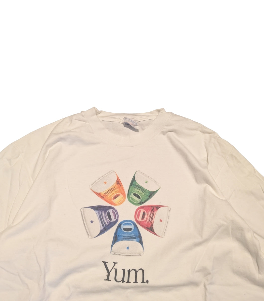 1990s Apple Inc. Vintage YUM Graphic T-Shirt – Size Large