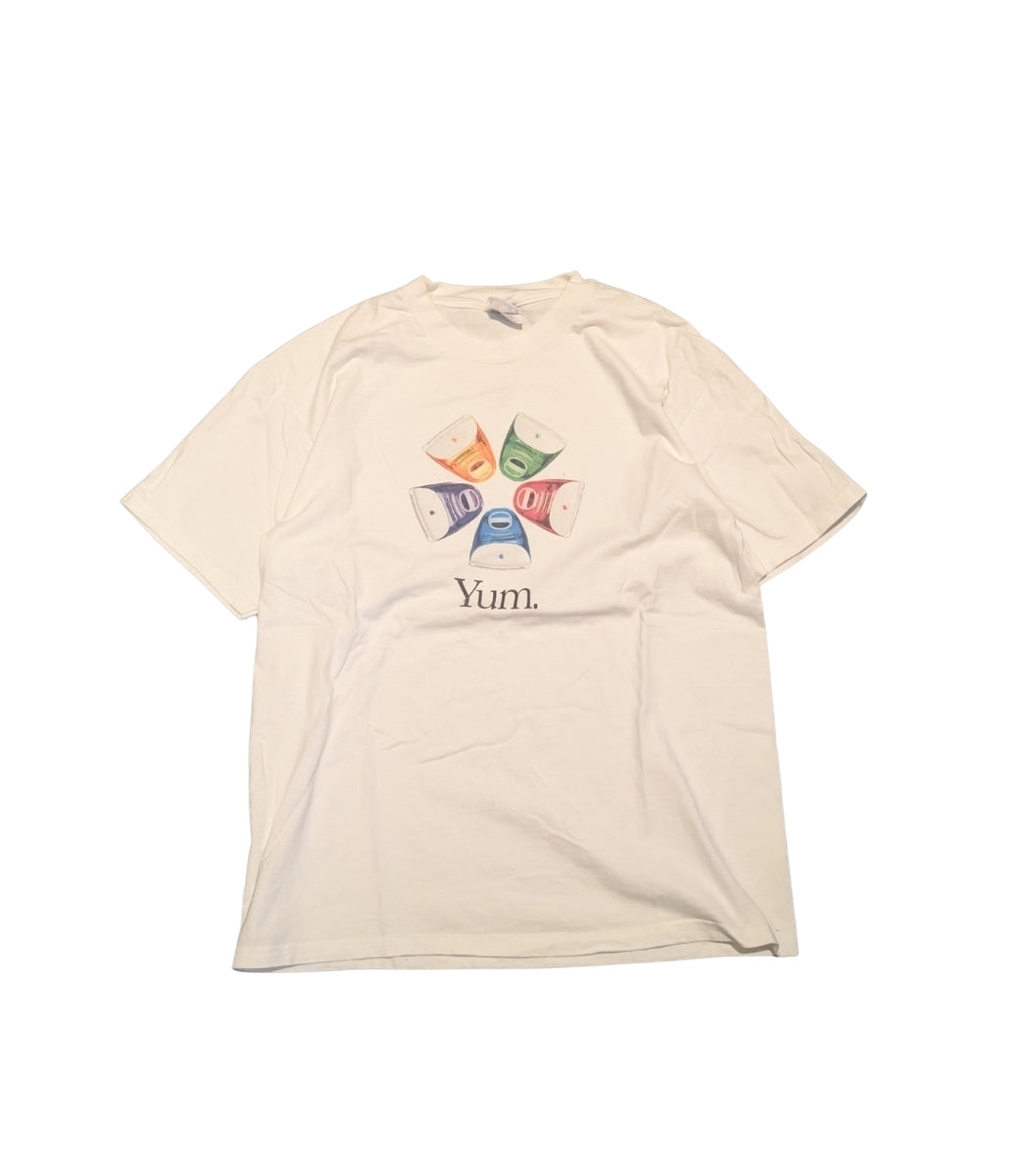 1990s Apple Inc. Vintage YUM Graphic T-Shirt – Size Large