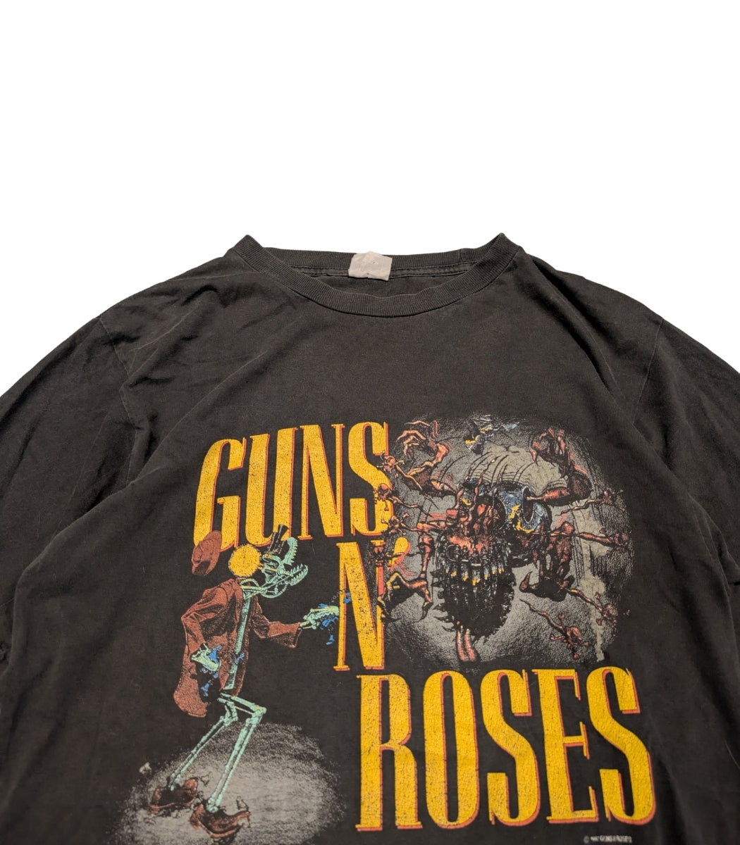 1987 Guns N’ Roses “Appetite for Destruction” Tour Vintage T-Shirt – Size XL