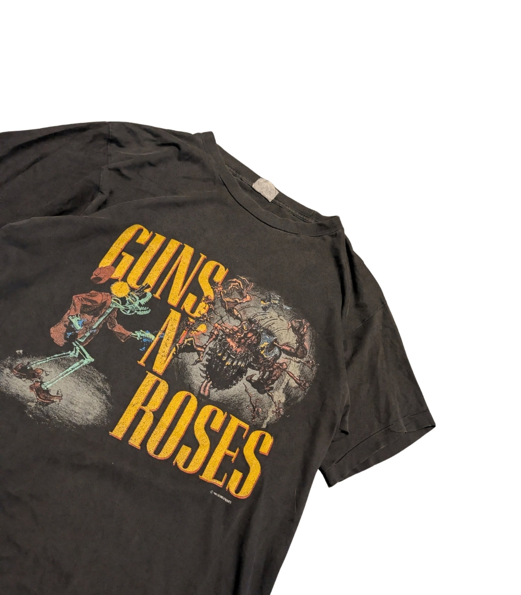 1987 Guns N’ Roses “Appetite for Destruction” Tour Vintage T-Shirt – Size XL