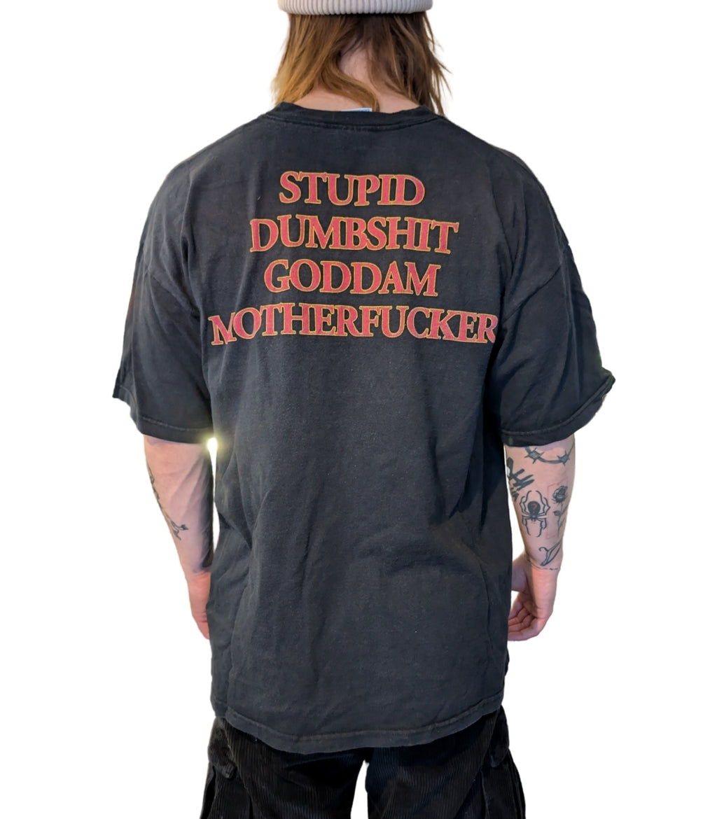 1998 The Offspring “Stupid Dumbshit Motherfucker” Vintage T-Shirt – Size XL