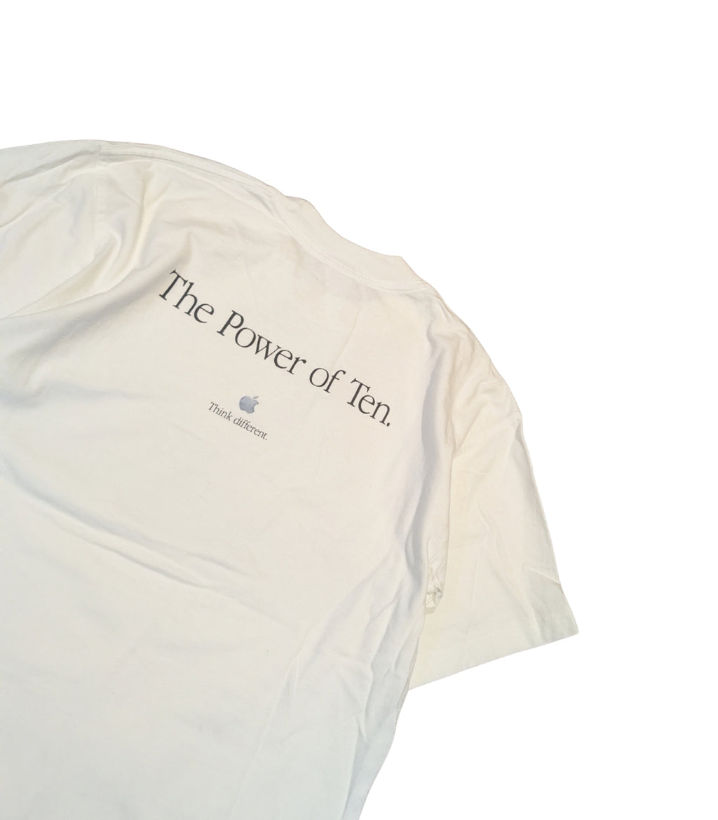 2000s Apple Inc. “Power of Ten” Mac OS X Promo Vintage T-Shirt – Size Medium