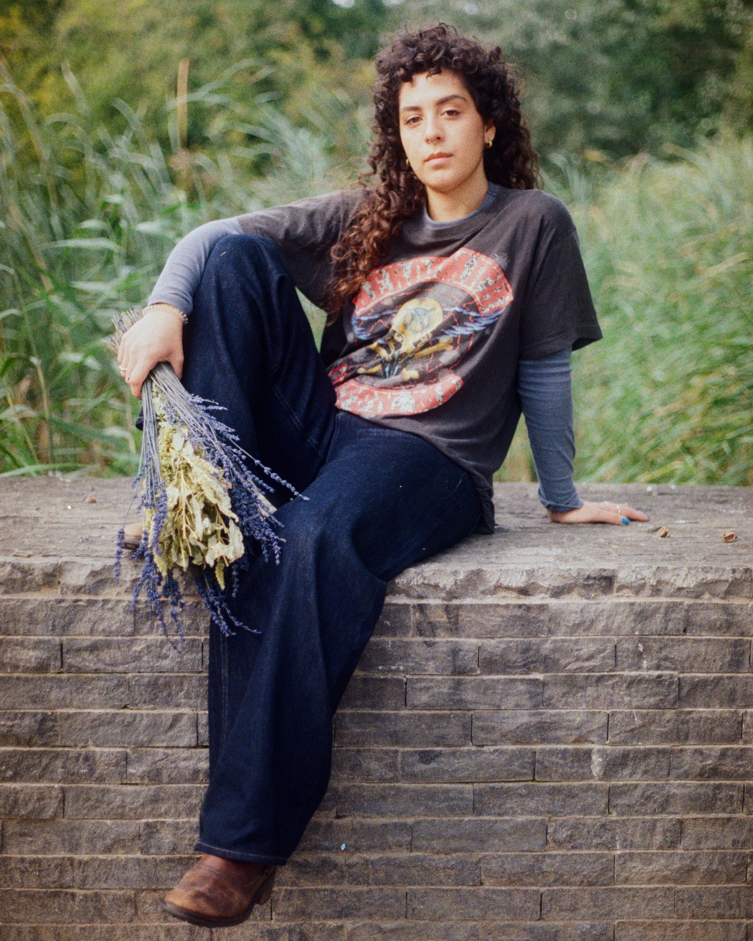 1989 Aerosmith Faded “Pump” Pushead T-Shirt – Size Large