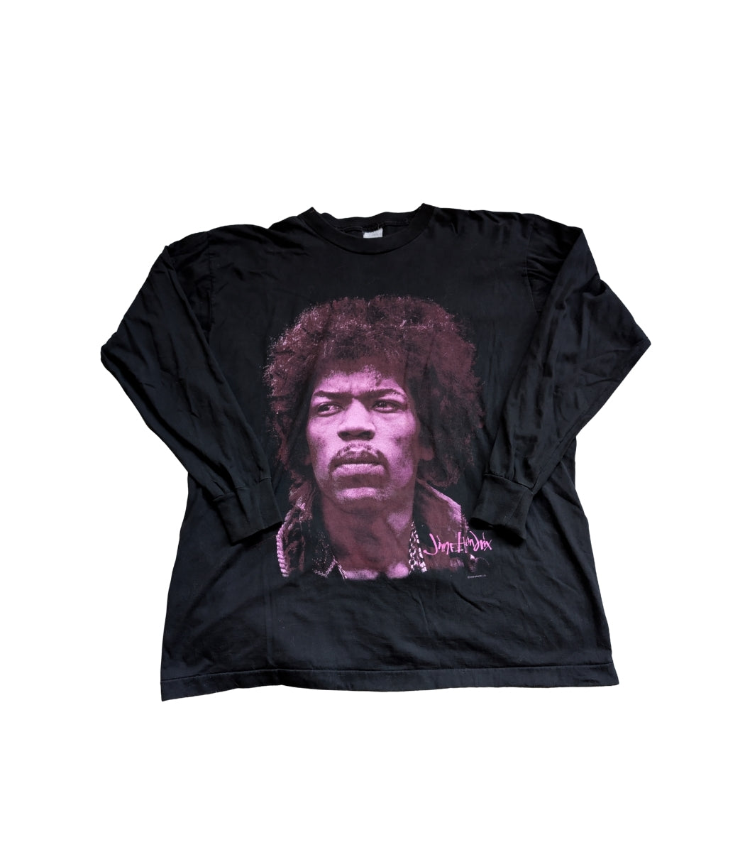1994 Jimi Hendrix “Purple Portrait” Longsleeve T-Shirt – Size XL