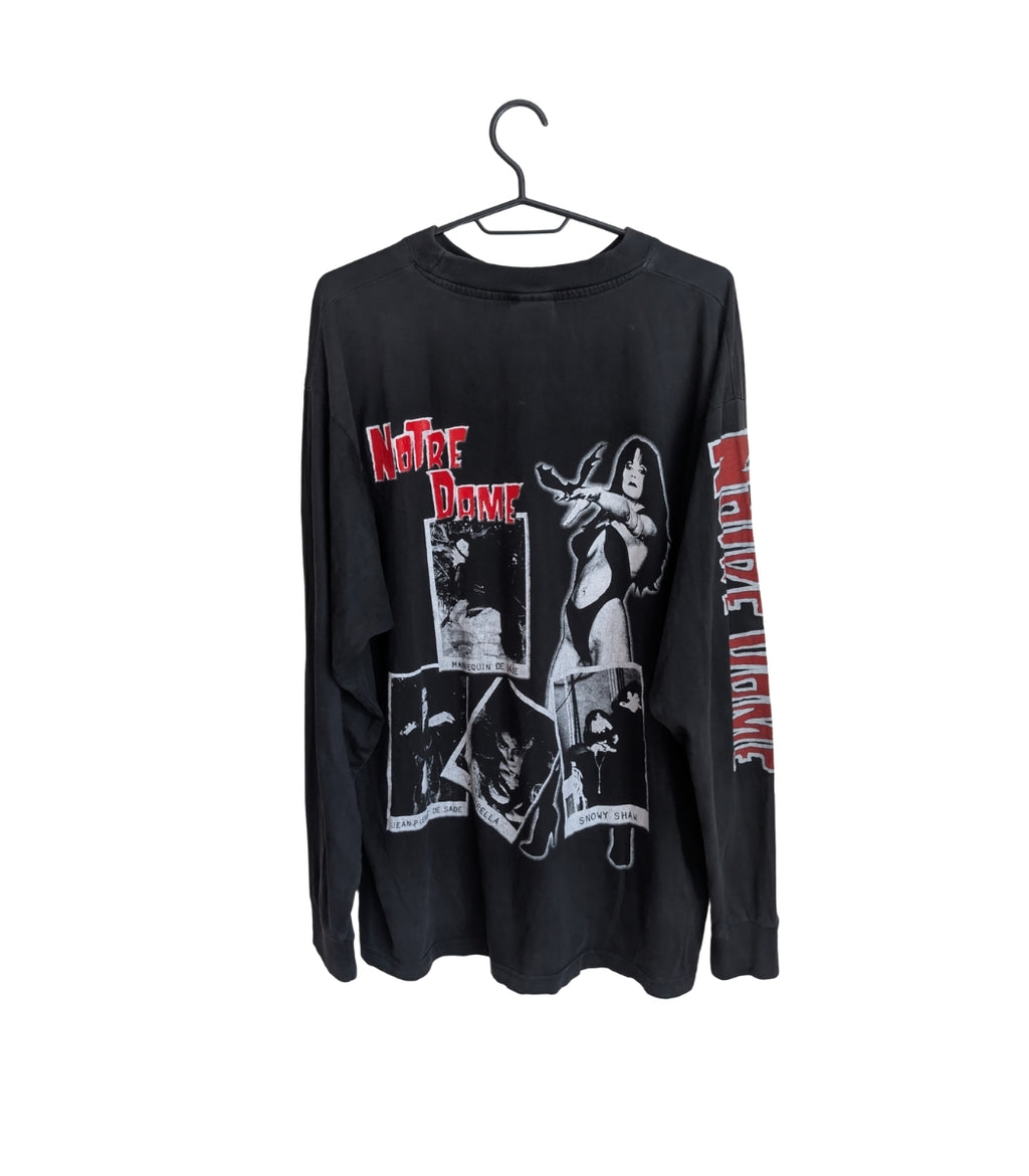 1999 Notre Dame "Vol. 1: Le Théâtre du Vampire" Long Sleeve T-Shirt XL