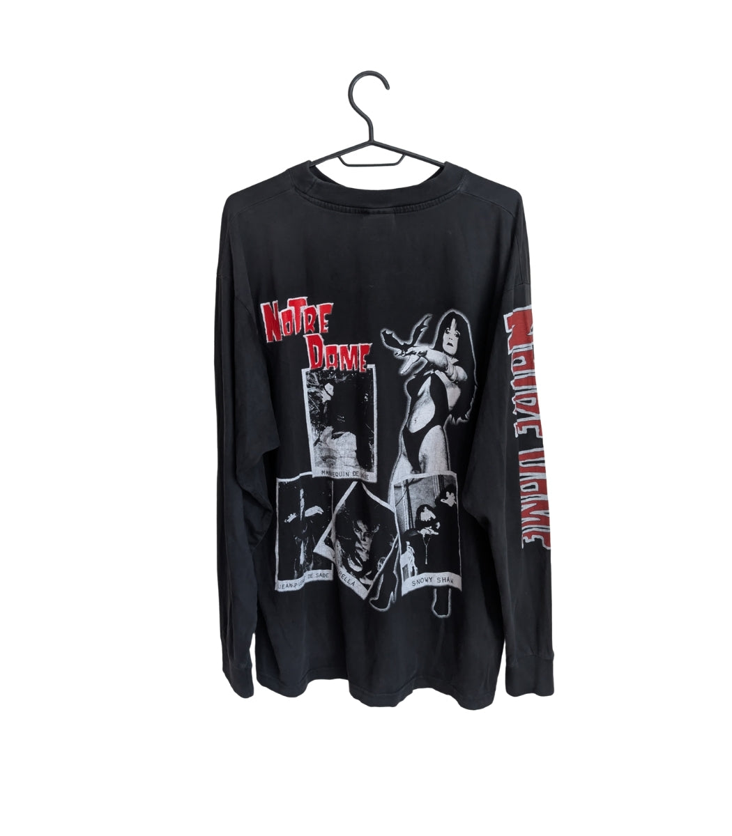 1999 Notre Dame "Vol. 1: Le Théâtre du Vampire" Long Sleeve T-Shirt XL