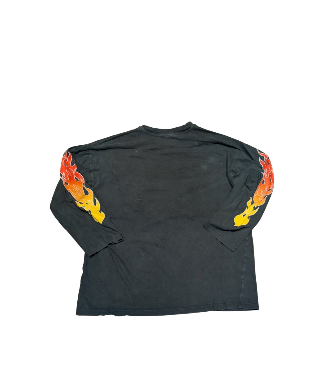 1990s The Cramps “Flamejob” Vintage Long Sleeve – Size XL