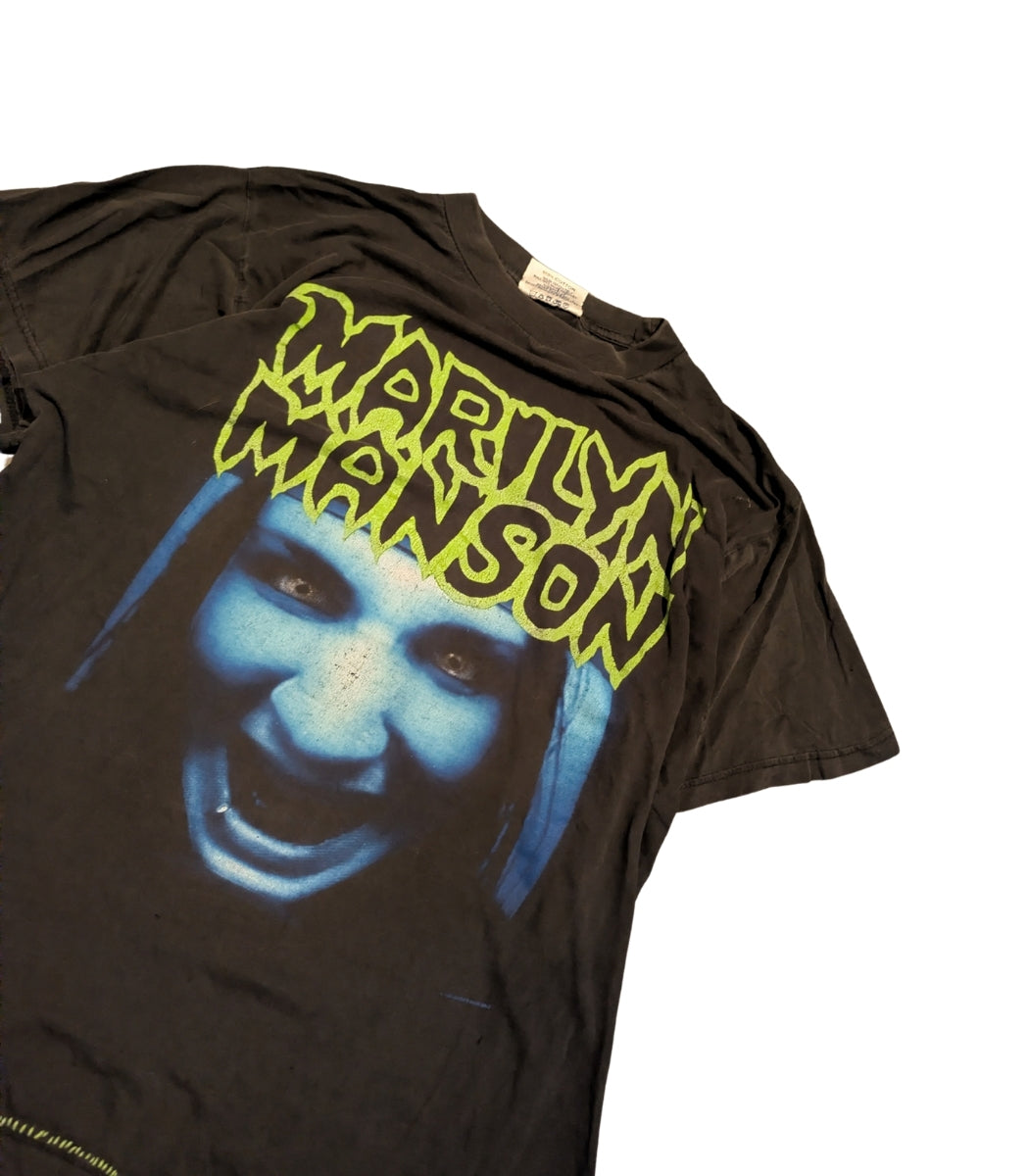 1996 Marilyn Manson “Smells This Is Your World” Vintage T-Shirt – Size XL