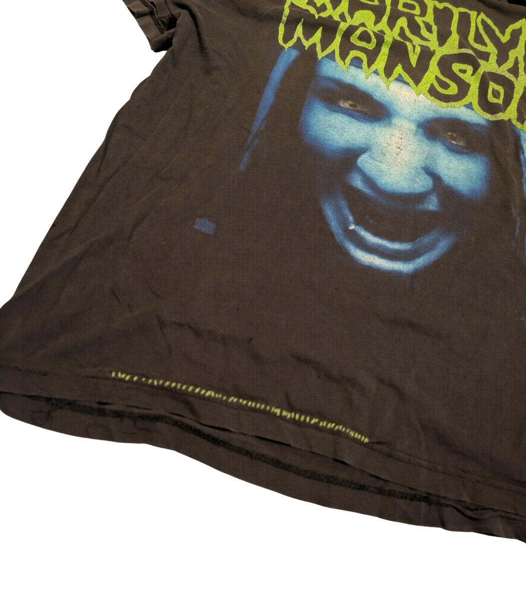 1996 Marilyn Manson “Smells This Is Your World” Vintage T-Shirt – Size XL