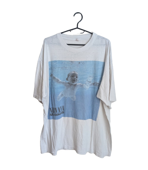 1990s Nirvana "Nevermind" Euro Version T-Shirt XL