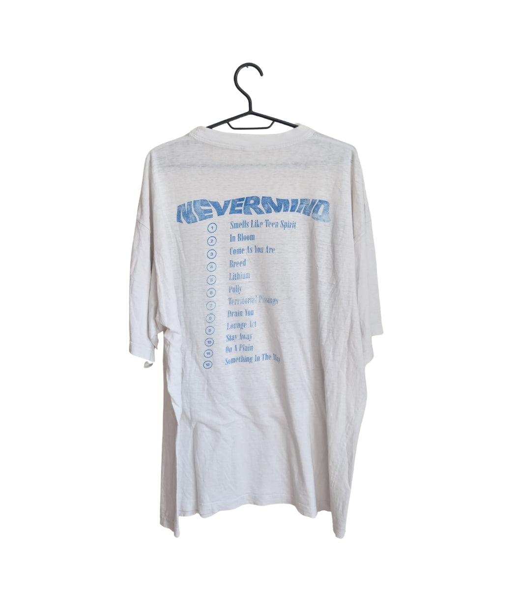 1990s Nirvana "Nevermind" Euro Version T-Shirt XL