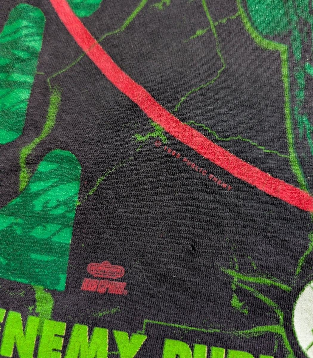 1990s AOP Public Enemy Rare T-Shirt – Size XL