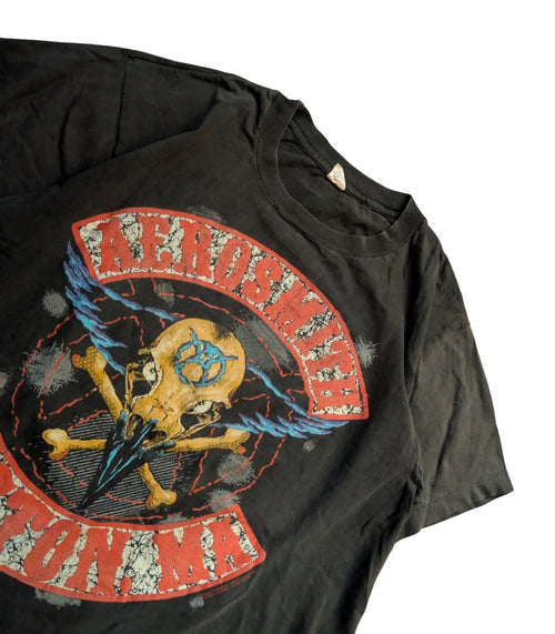 1989 Aerosmith Faded “Pump” Pushead T-Shirt – Size Large