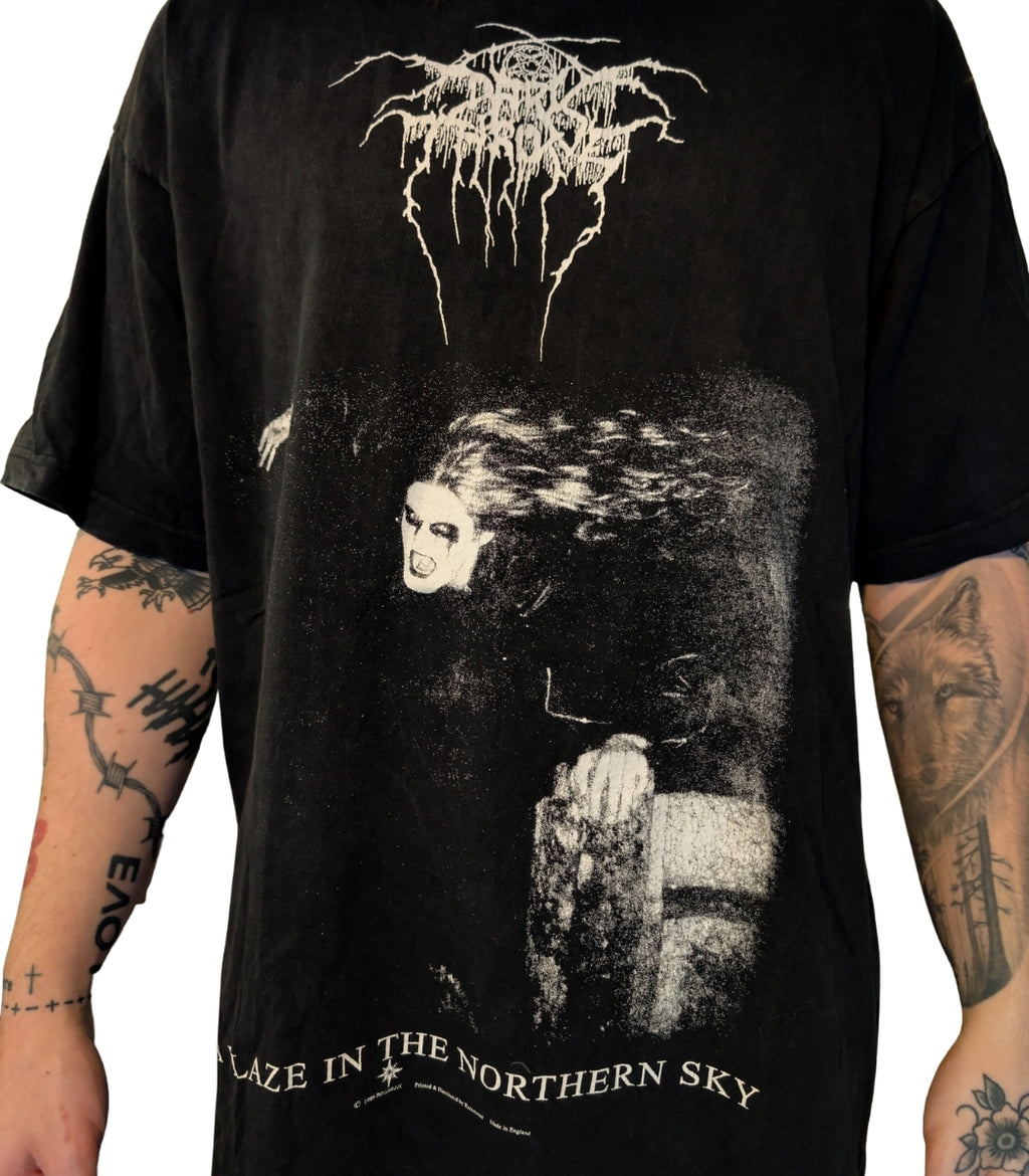 00s Darkthrone “A Blaze in the Northern Sky” T-Shirt – Size XL