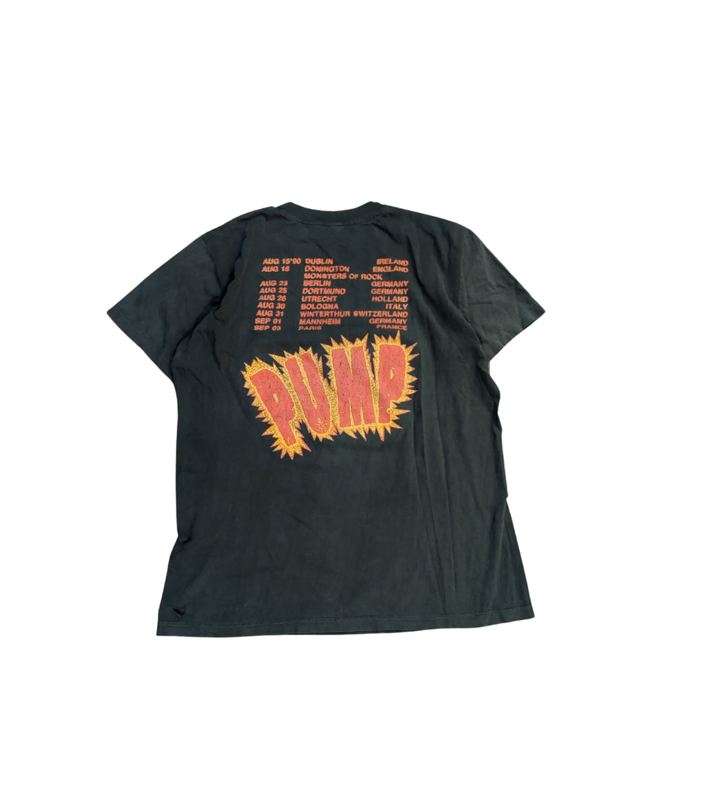 1989 Aerosmith Faded “Pump” Pushead T-Shirt – Size Large