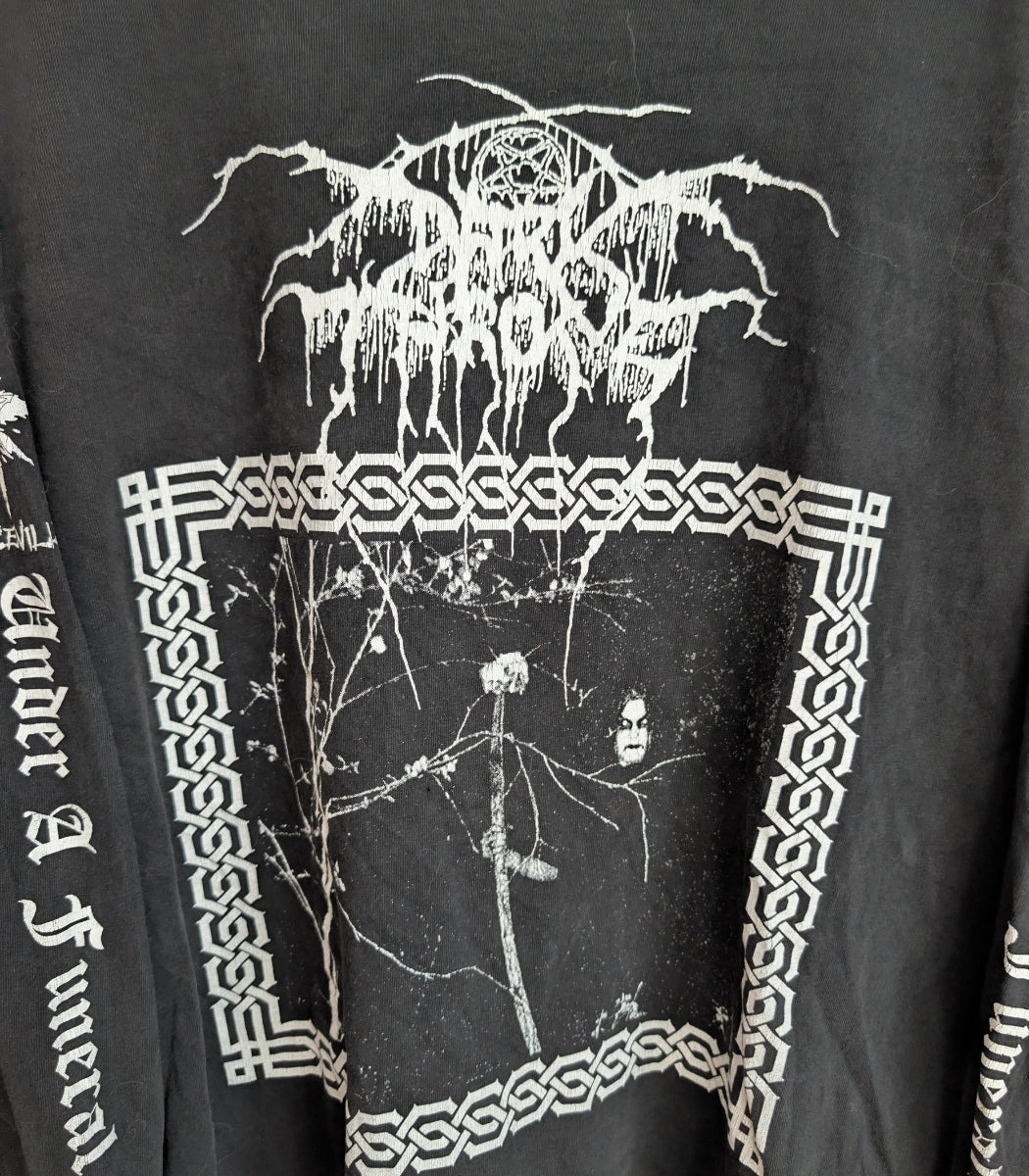1997 Darkthrone "Under a Funeral Moon" Longsleeve XL