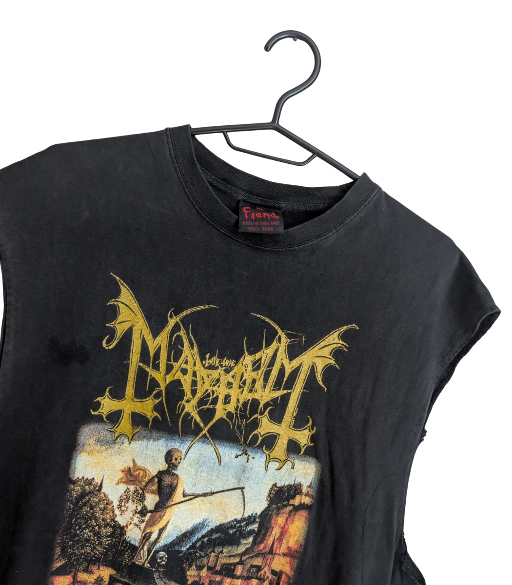 1998 Mayhem River Of Blood  Cut-Off T-Shirt XL
