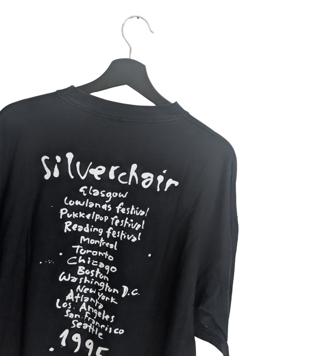 1995 silverchair pig face tour t shirt - Size XL
