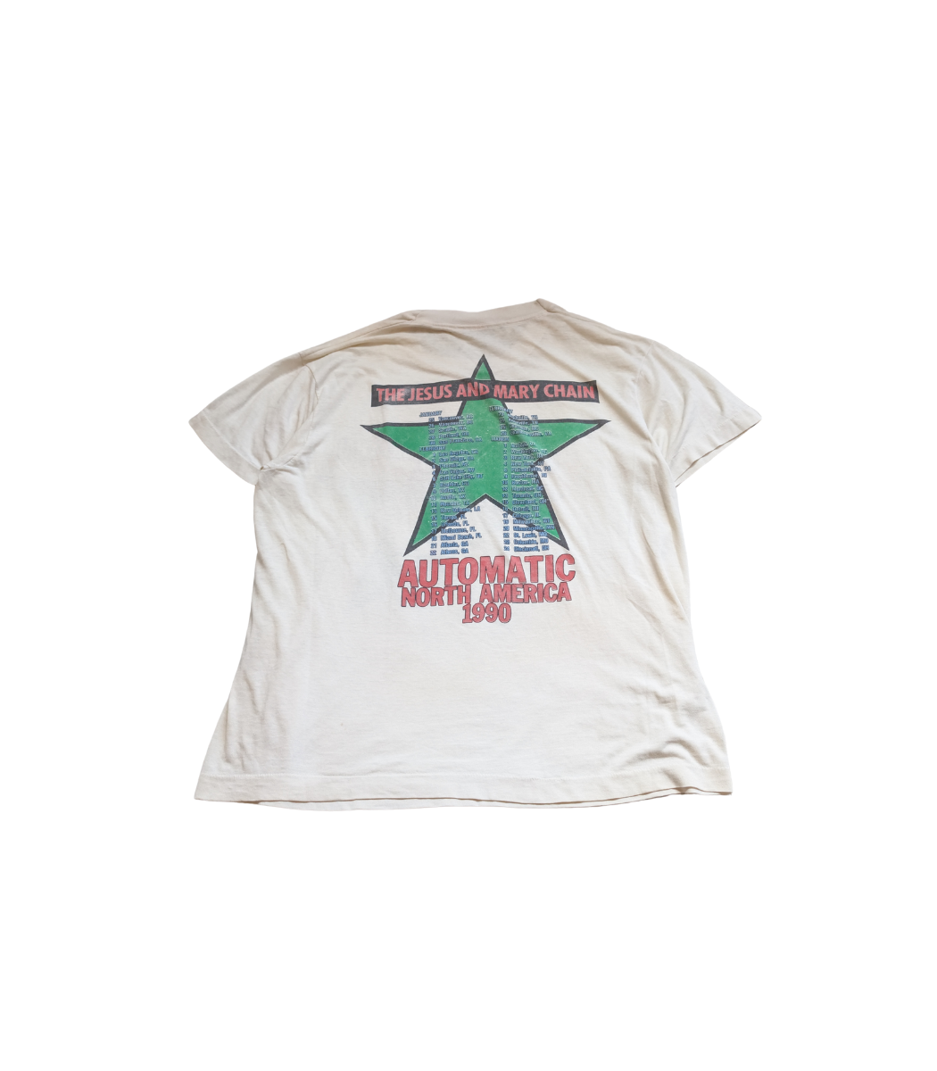 1990 Jesus and Mary Chain "Automatic" Tour Band T-shirt - Size Large