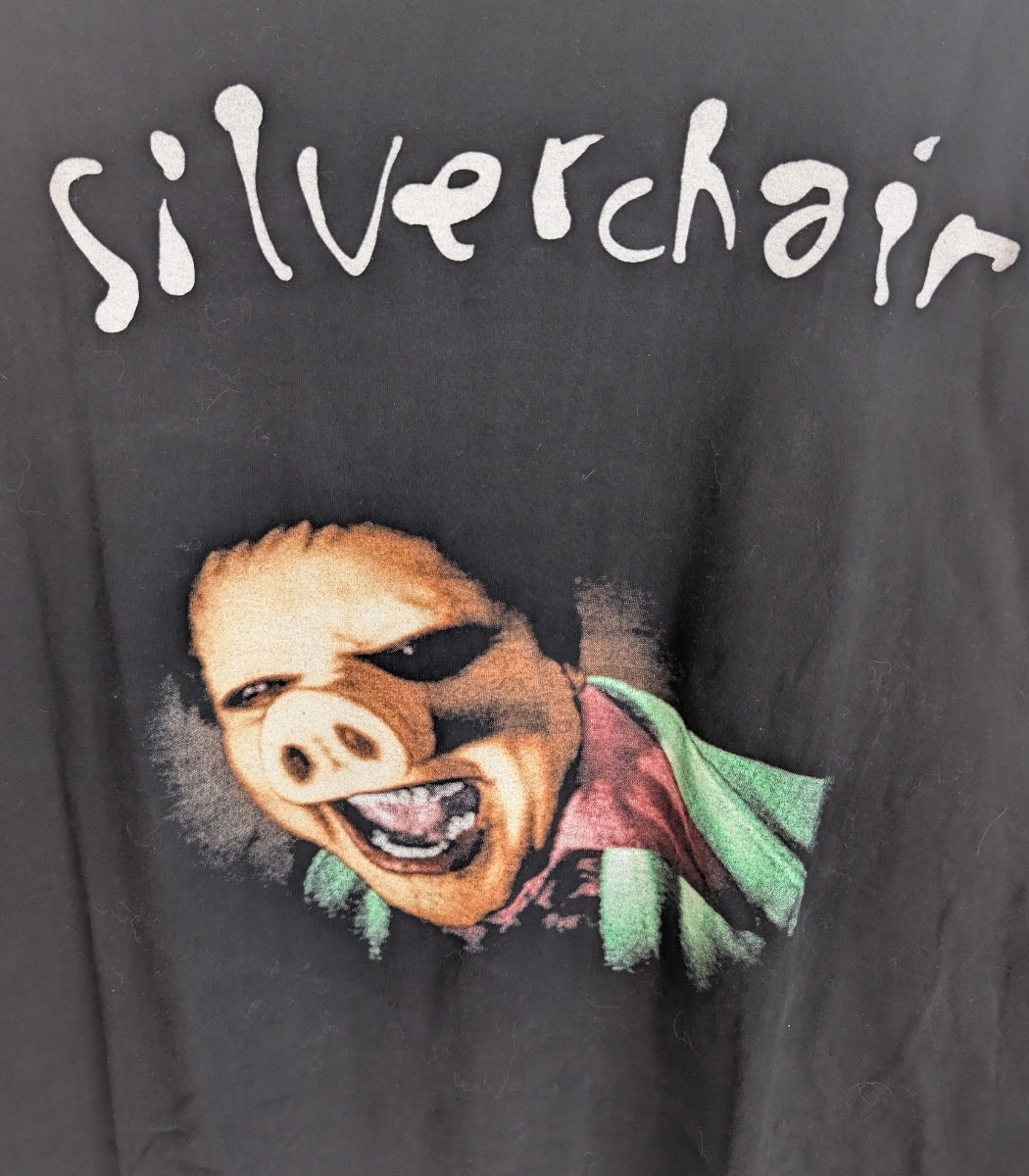 1995 silverchair pig face tour t shirt - Size XL