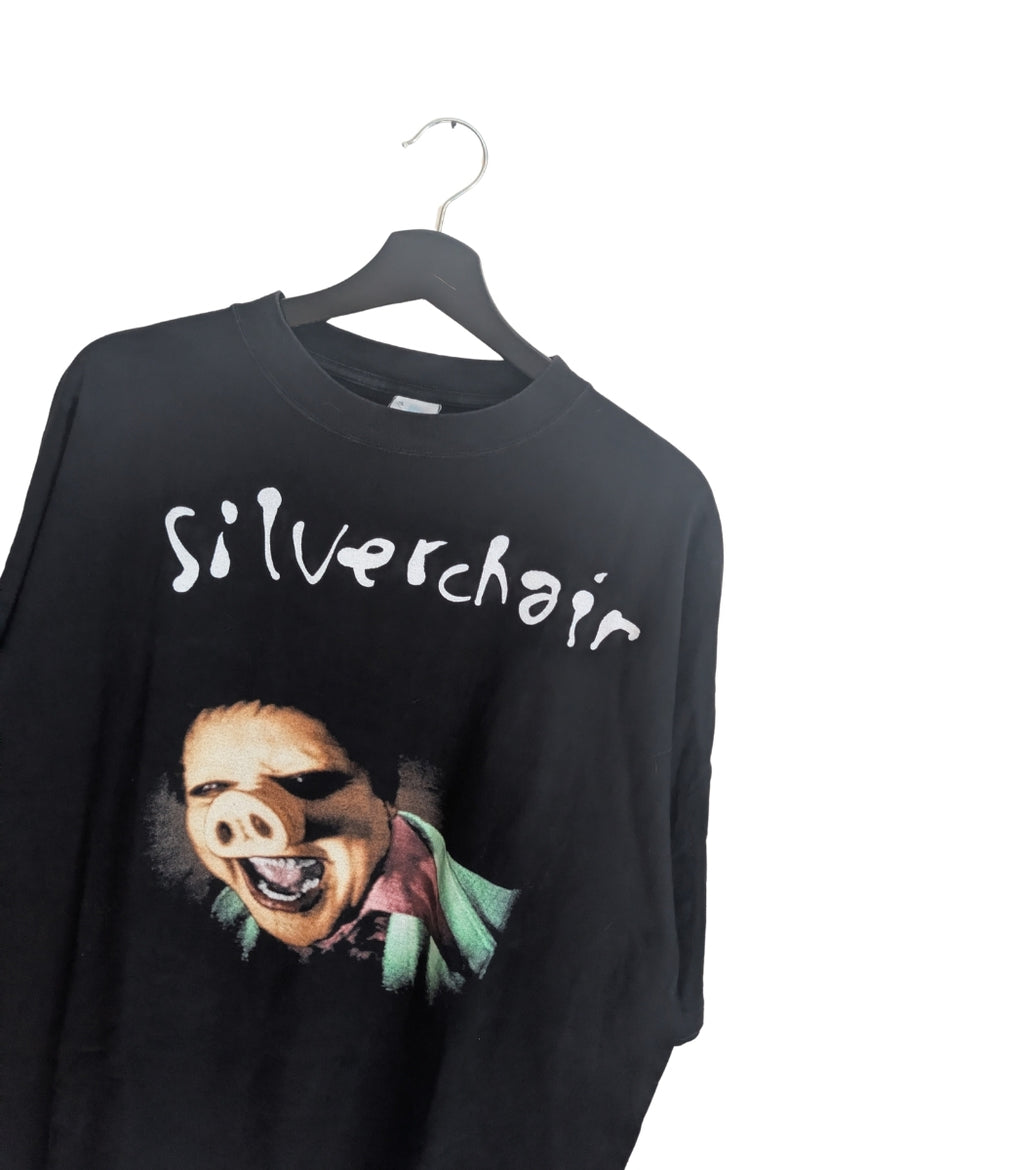 1995 silverchair pig face tour t shirt - Size XL