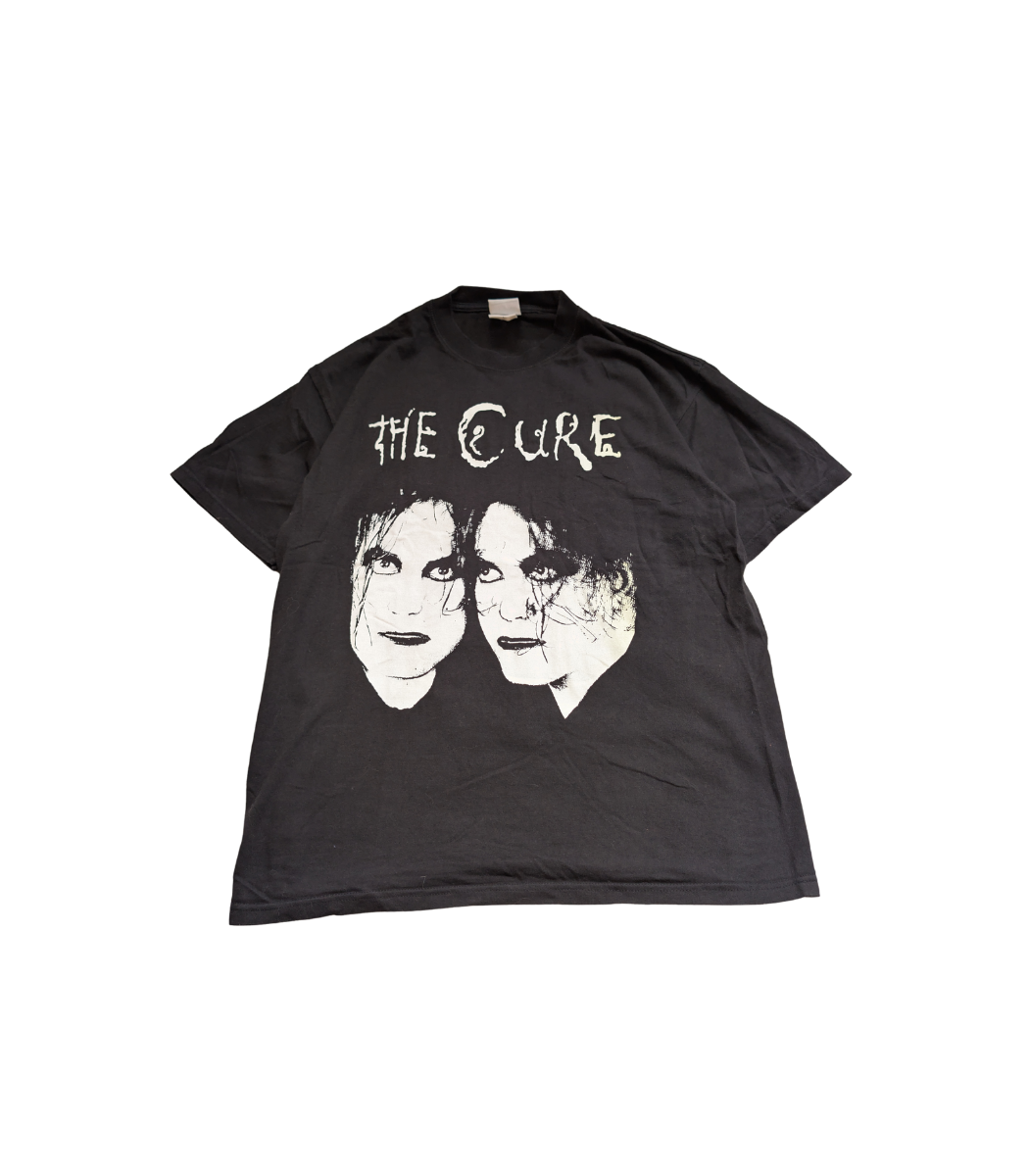 2000s The Cure "Two Face Robert Smith" Shirt - Size Large