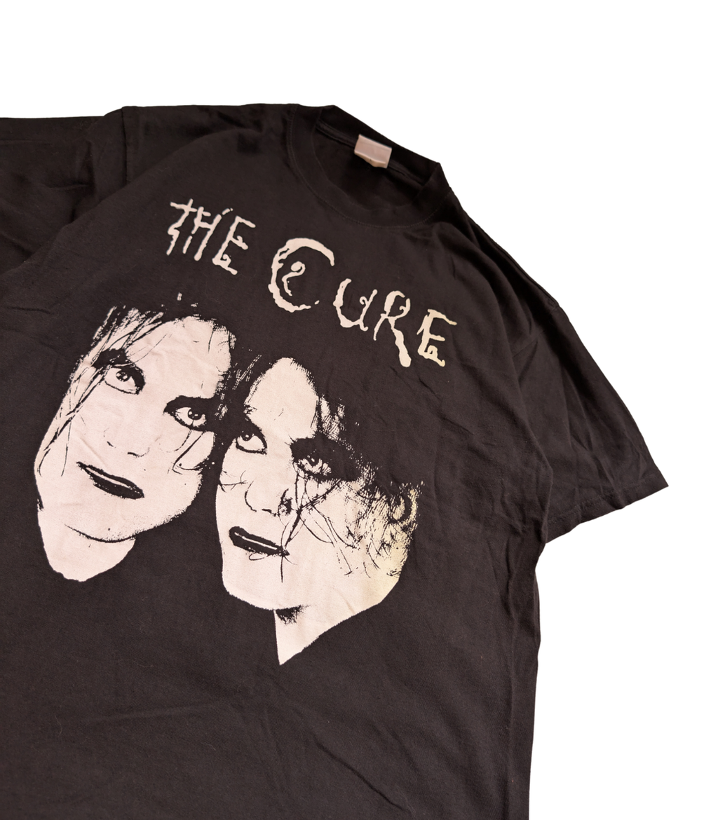 2000s The Cure "Two Face Robert Smith" Shirt - Size Large