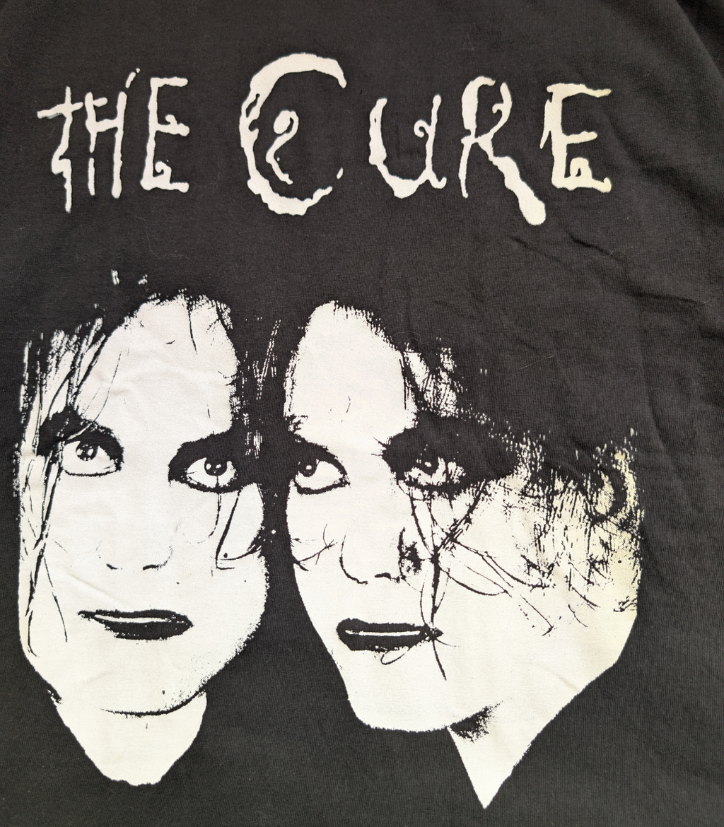 2000s The Cure "Two Face Robert Smith" Shirt - Size Large