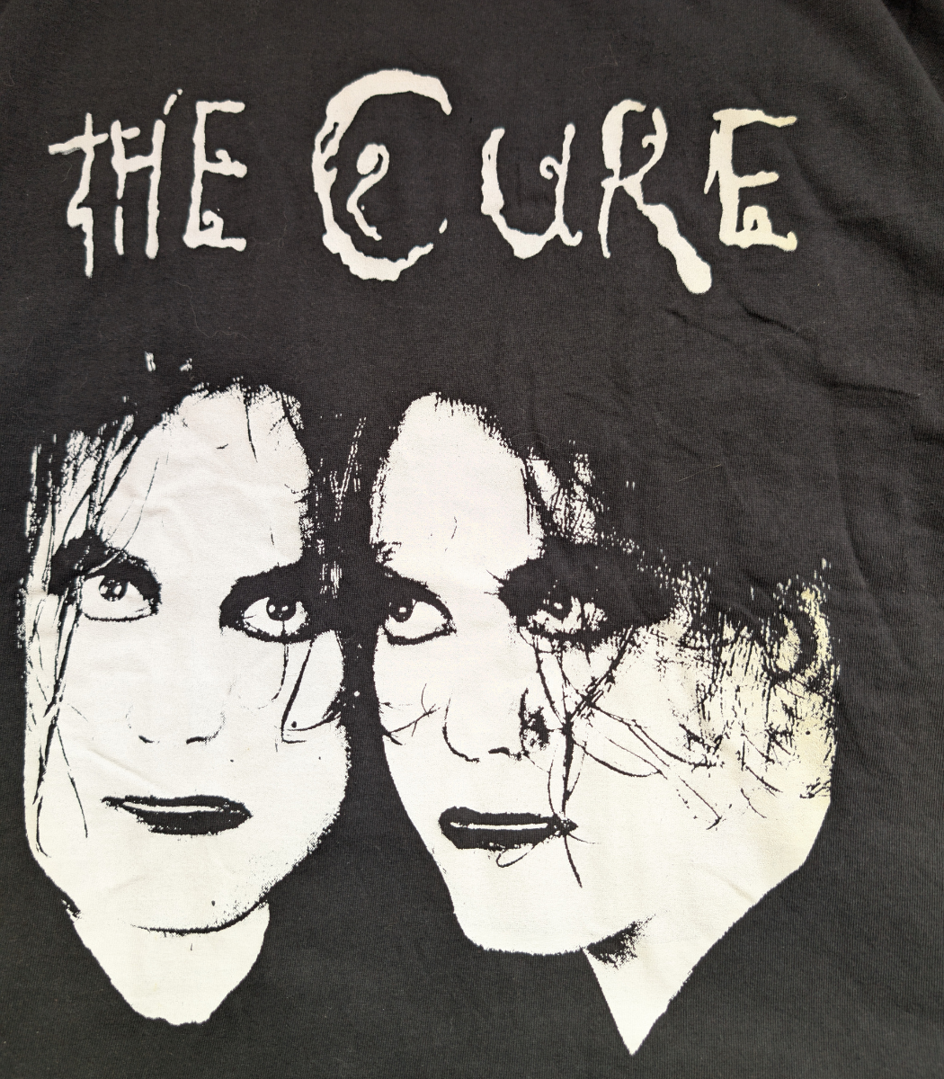 2000s The Cure "Two Face Robert Smith" Shirt - Size Large