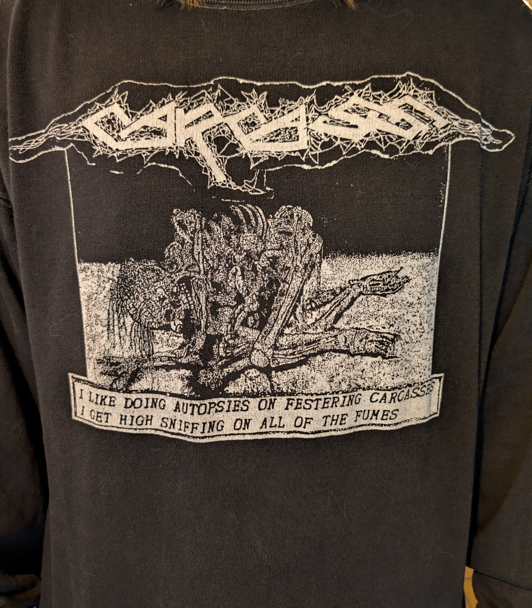 1990s Carcass “Flesh Ripping Sonic Torment” Sweater – Size XL