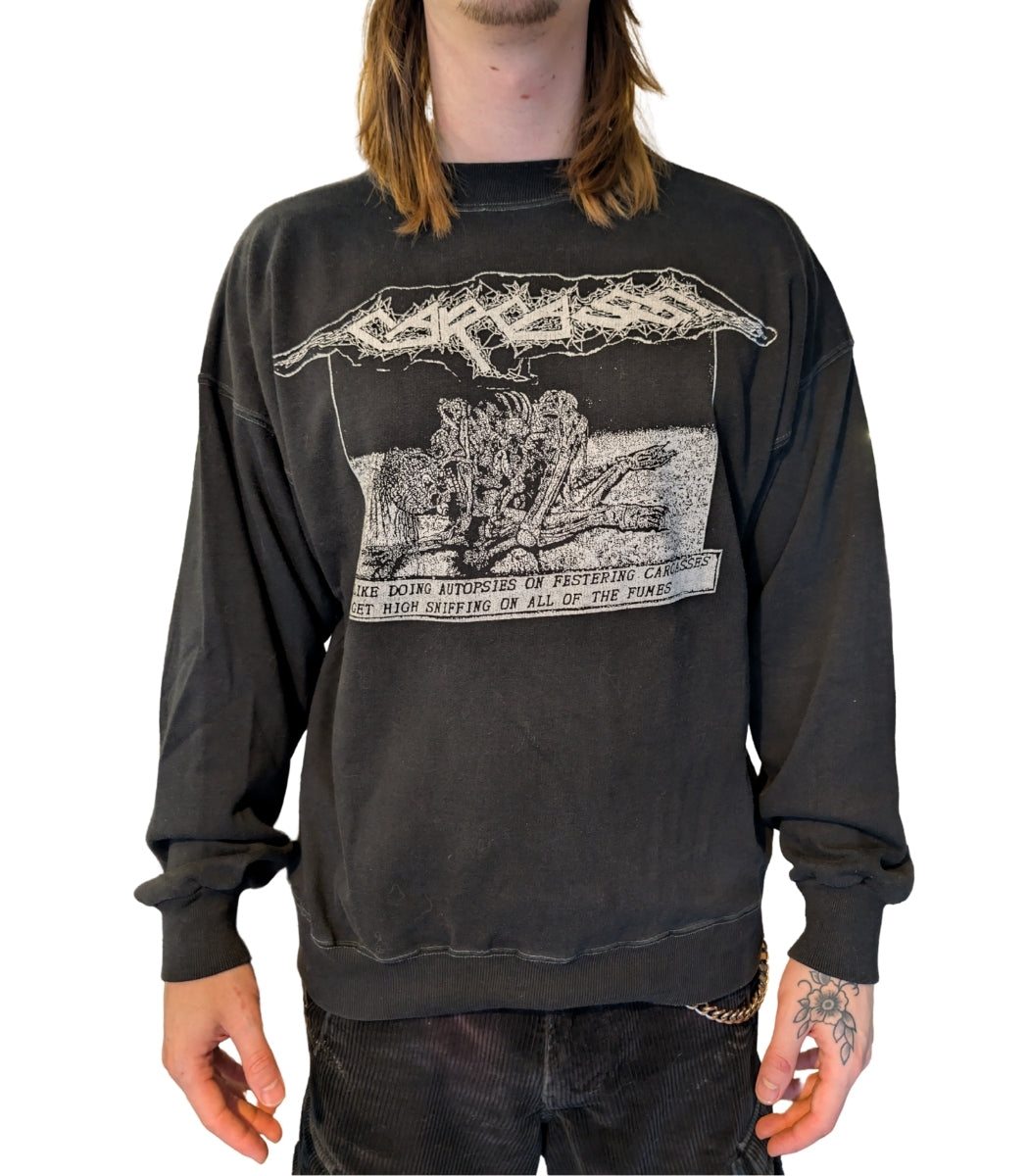 1990s Carcass “Flesh Ripping Sonic Torment” Sweater – Size XL