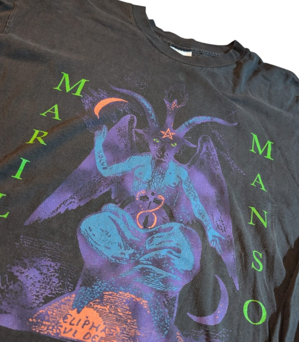 1996 Marilyn Manson "When im god everyone dies"longsleeve - Size XL