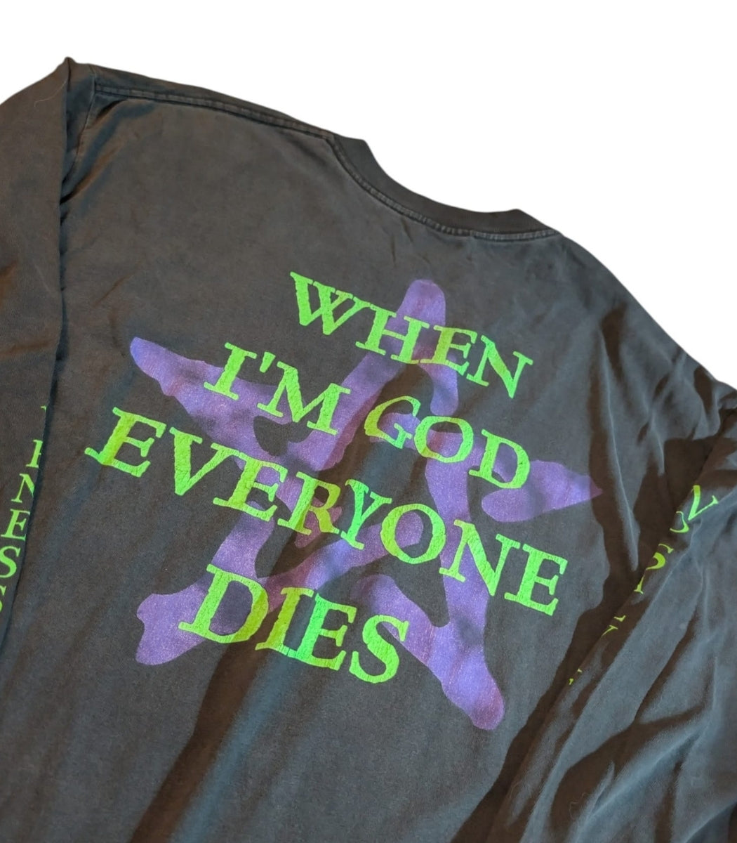1996 Marilyn Manson "When im god everyone dies"longsleeve - Size XL