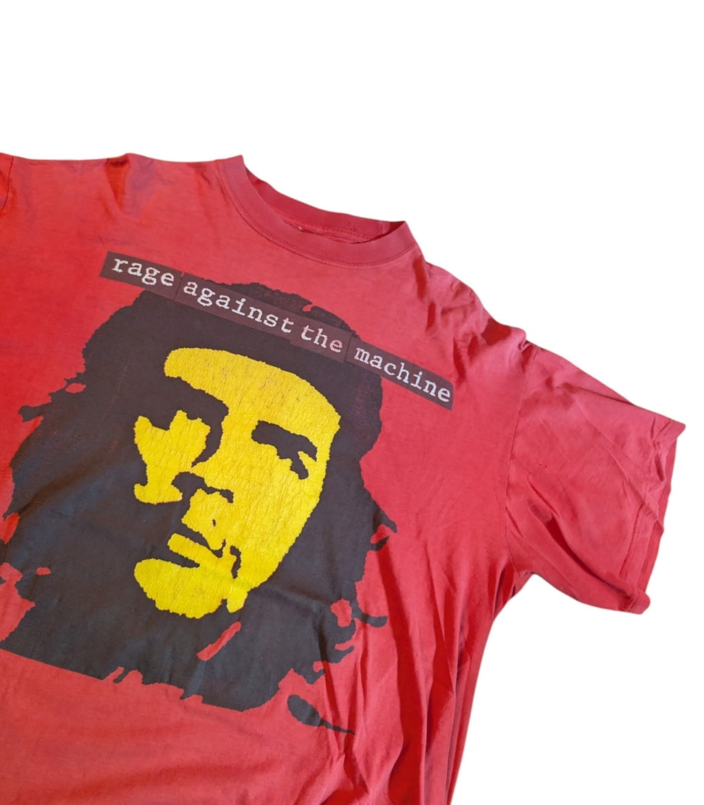 90s rage against the machine "Bombtrack" t-shirt - Size Large