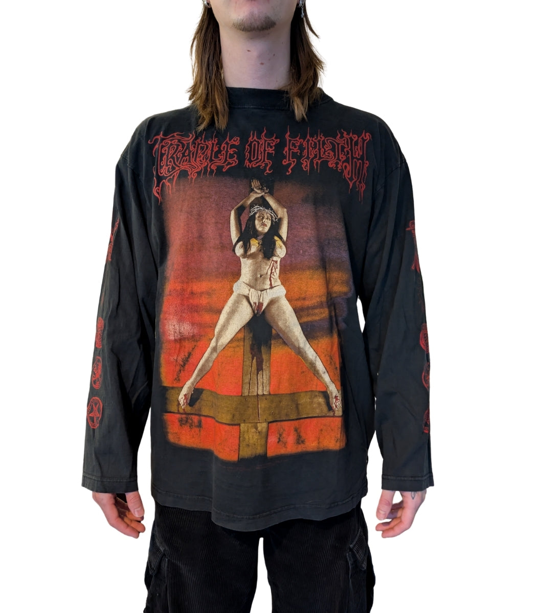 1990s Cradle of Filth “Desire Me Like Satan” Longsleeve – Size XL